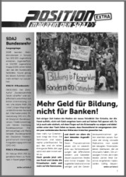 Position Extra - Bildungsstreik 2010