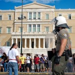 Demonstranten vor dem Parlament in Athen am 22. September 2011 (Foto: Mehran Khalili, CC BY-NC-ND 2.0)
