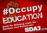 #Occupy Education - Geld für Bildung statt für Banken und Konzerne!