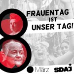 Frauentag ist unser Tag